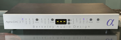 Berkeley Alpha DAC Series 3 Digital to Analogue Converter (demo)