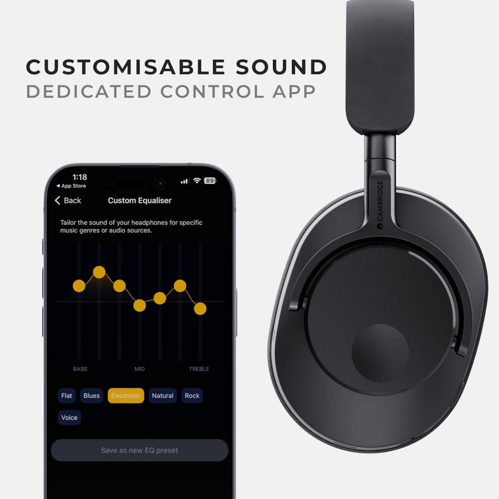 Cambridge Audio Melomania P100 Wireless Noise Cancelling Headphones