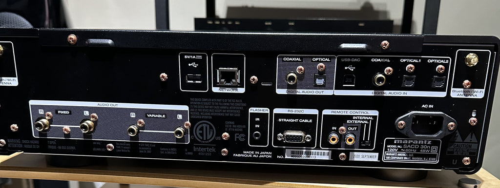 Marantz SACD30N Disc player/streamer-Consignment