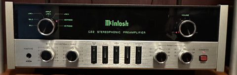 McIntosh C22 Stereophonic Preamplifier - Trade-in Unit