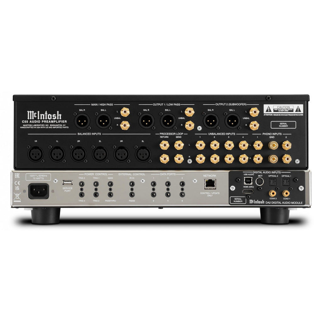 McIntosh C55 2-Channel Solid State Preamplifier