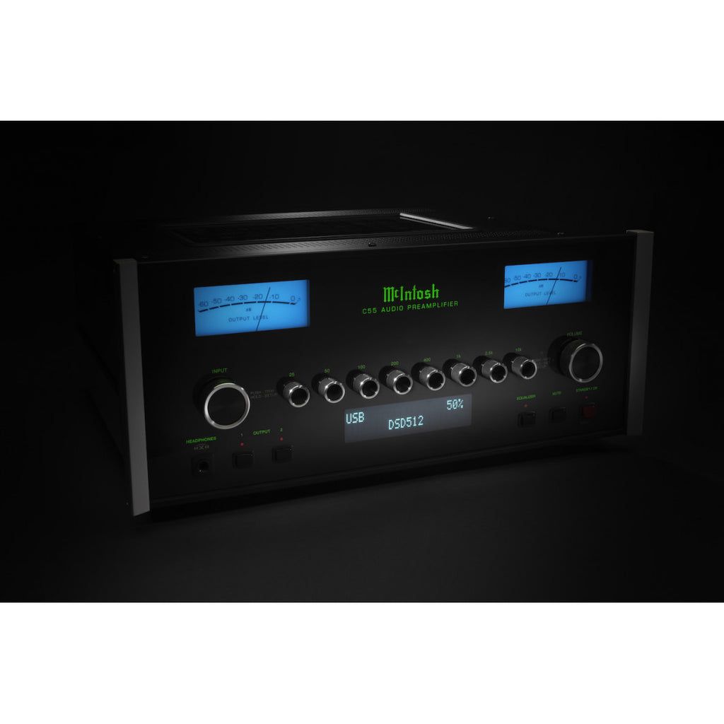 McIntosh C55 2-Channel Solid State Preamplifier
