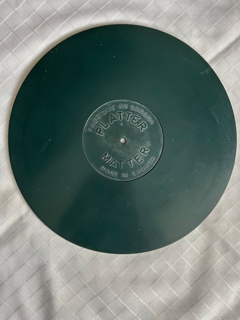 Turntable platter matts (used)