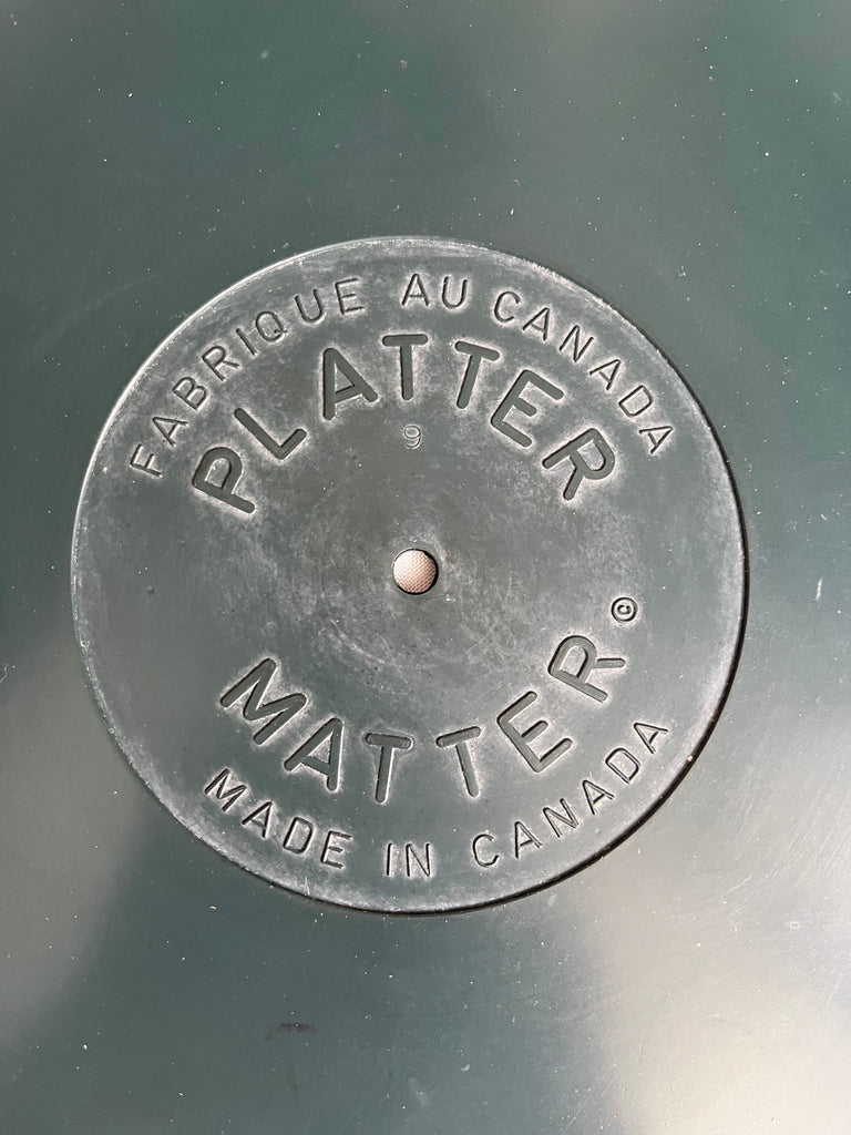 Turntable platter matts (used)
