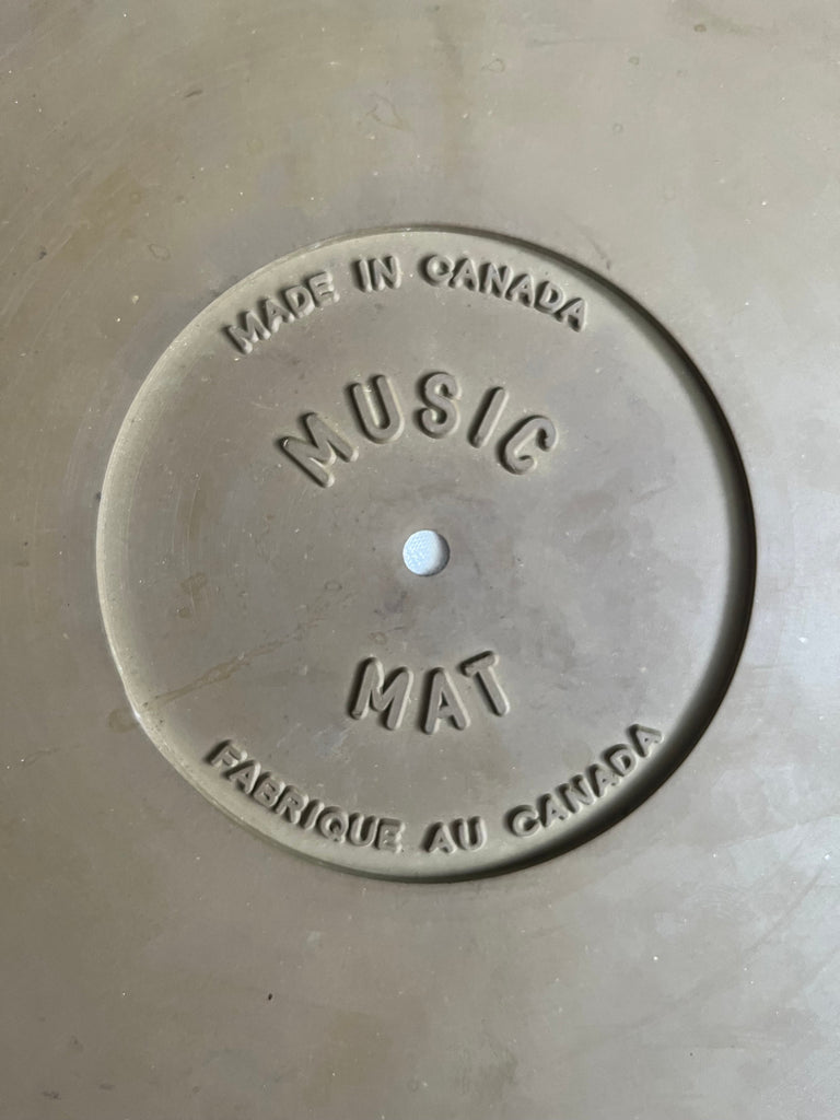 Turntable platter matts (used)