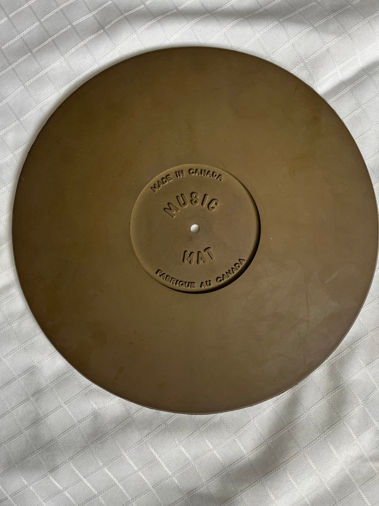 Turntable platter matts (used)