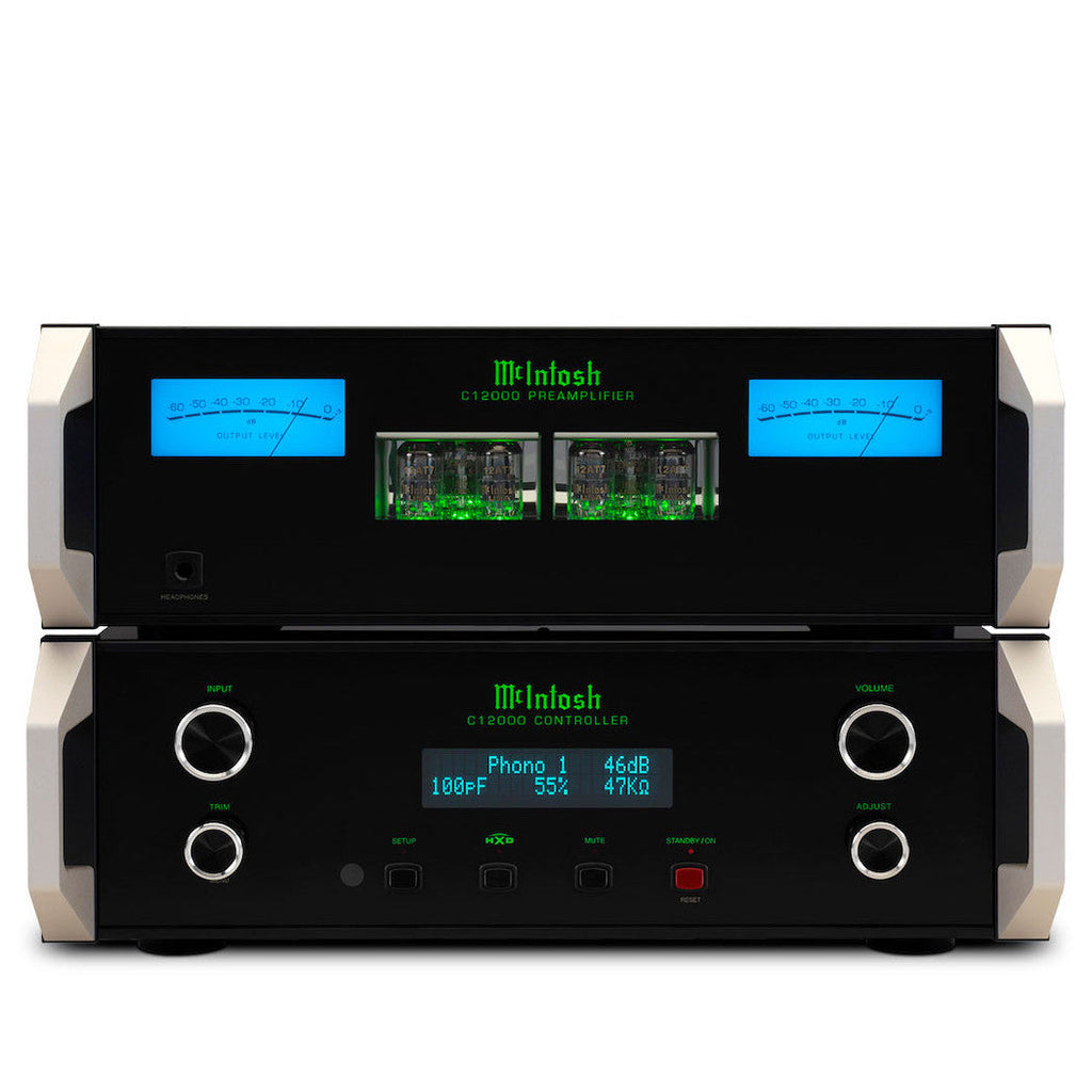 McIntosh C12000 Solid State & Vacuum Tube Stereo Preamplifier