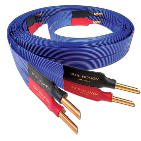 Nordost Leif Series Blue Heaven Speaker Cable (Pr.)-Speaker Wire-Nordost-1 Meter-Executive Stereo