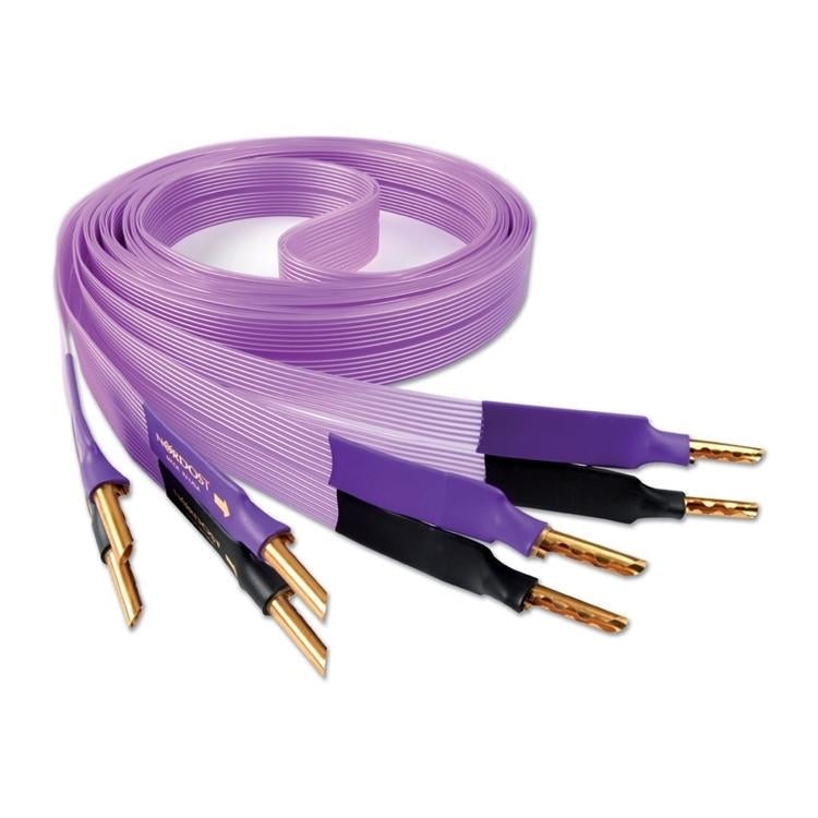 Nordost Leif Series Purple Flare Speaker Cable (Pr.)-Speaker Wire-Nordost-1 Meter-Executive Stereo