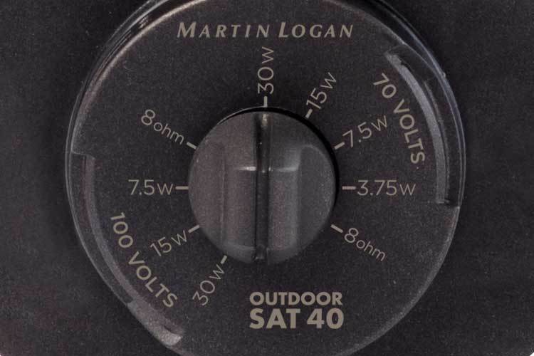 MartinLogan Sat 40 Outdoor Speaker-Outdoor Speakers-Martin Logan-Executive Stereo